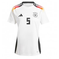 Fotbalové Dres Německo Pascal Gross #5 Domácí ME 2024 Krátký Rukáv